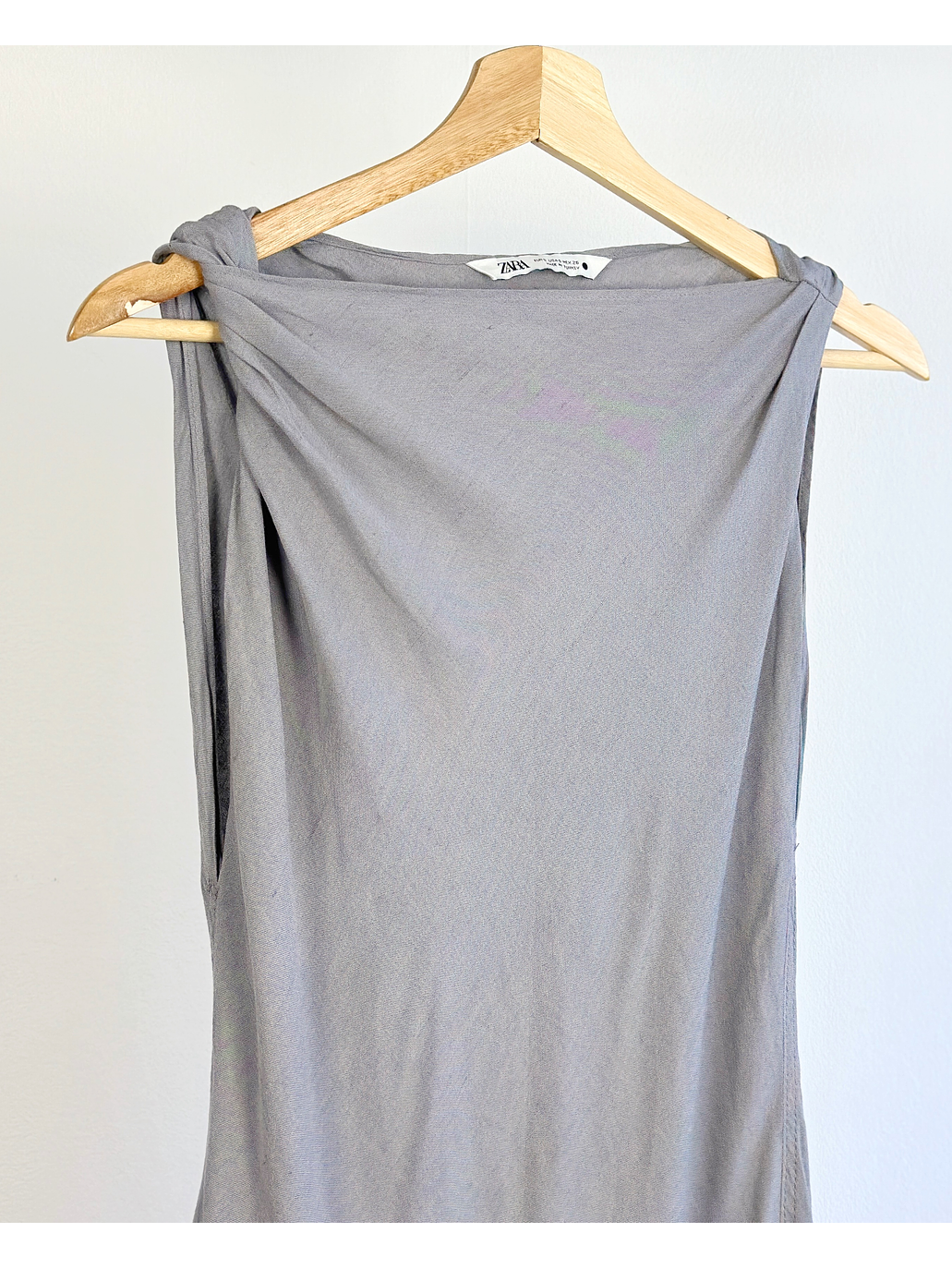 Vestido gris largo 3