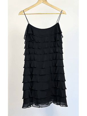 Vestido de seda vuelos