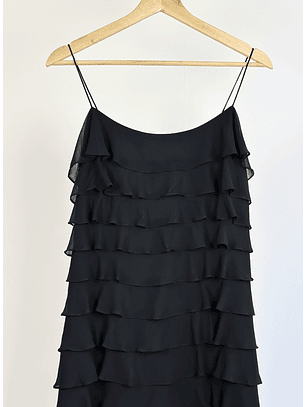 Vestido de seda vuelos