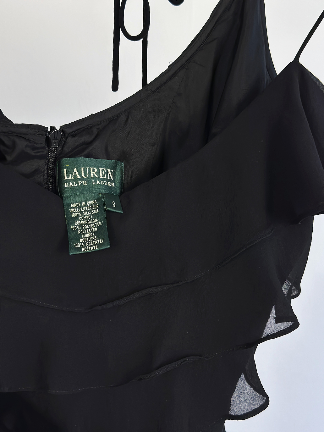 Vestido de seda vuelos 5