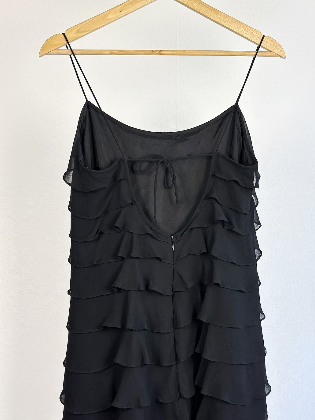 Vestido de seda vuelos 4