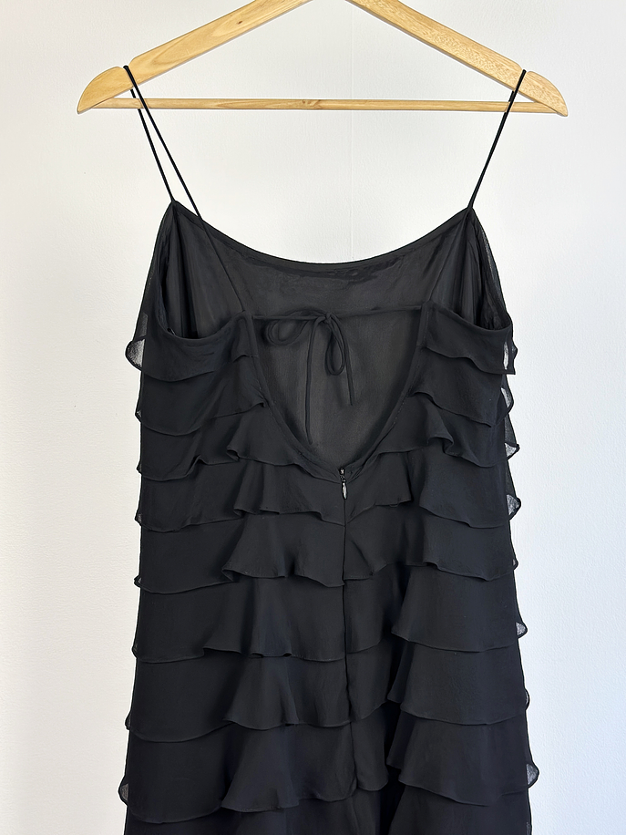 Vestido de seda vuelos 4