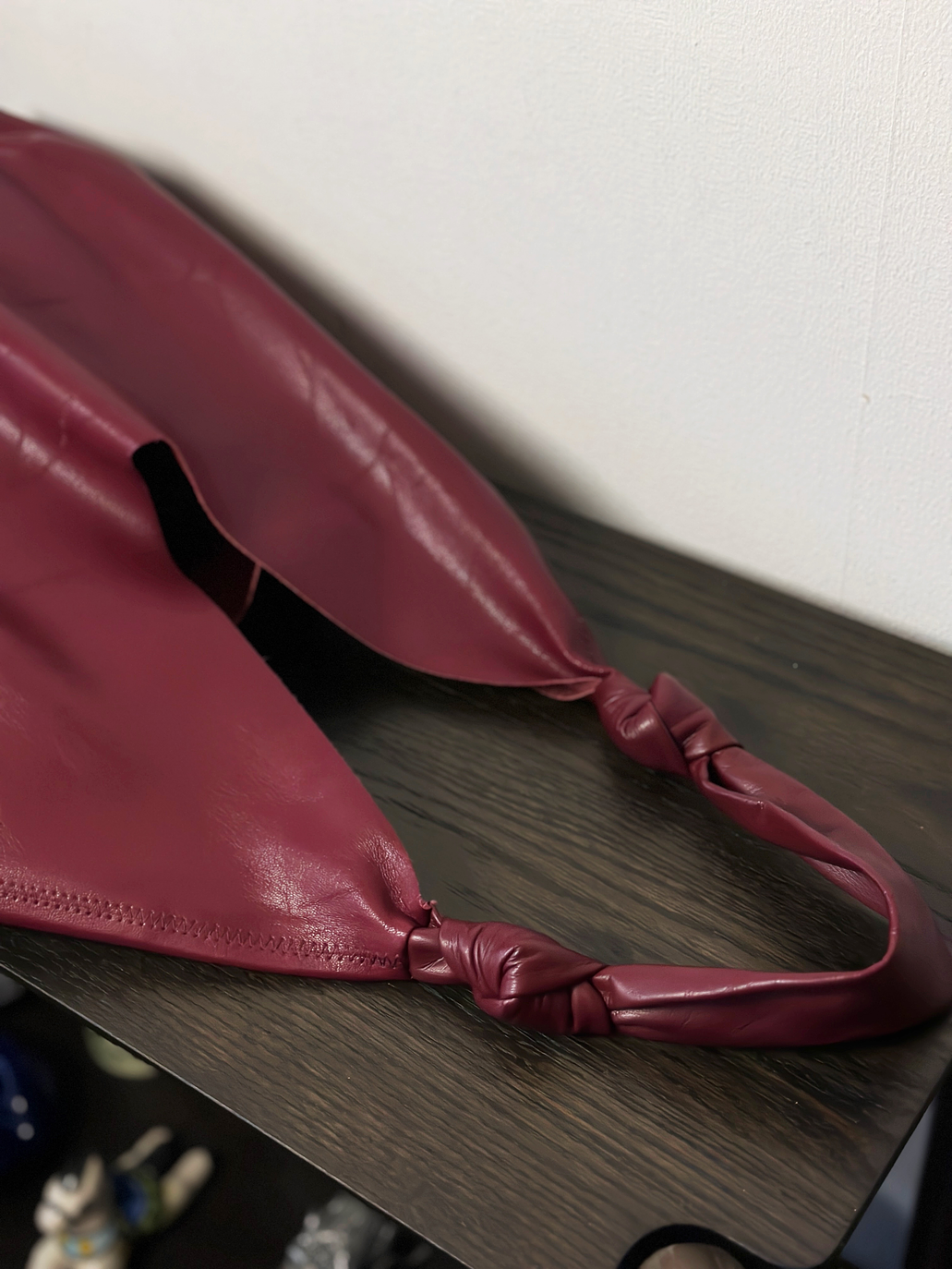 Cartera burdeo hobo 3