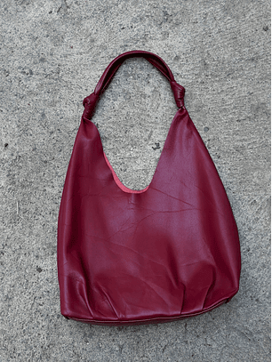 Cartera burdeo hobo