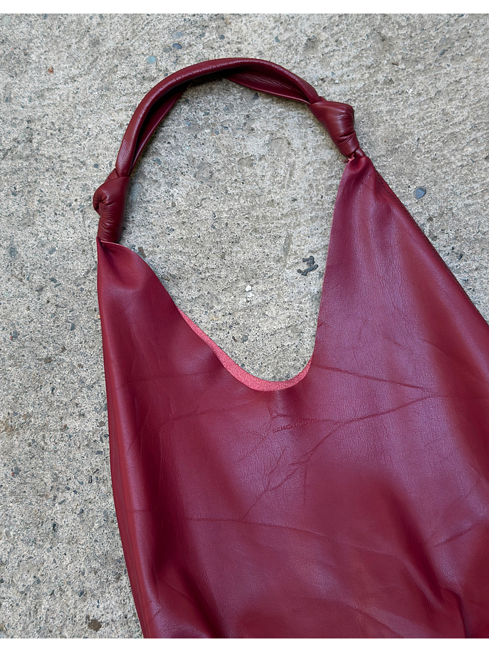 Cartera burdeo hobo 8