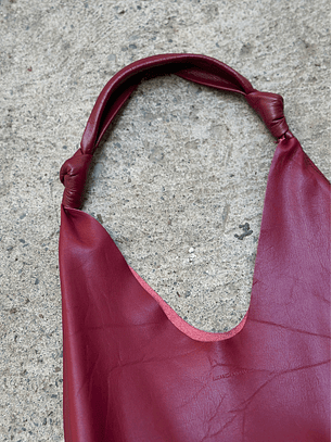 Cartera burdeo hobo