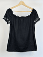 blusa algodón bordada  - Miniatura 3