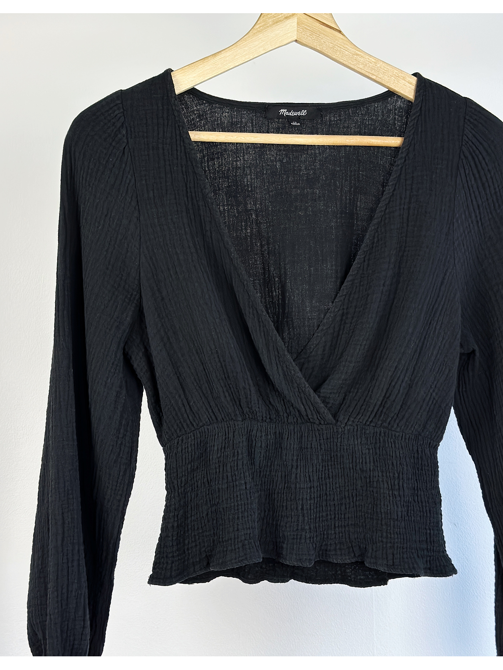 Top negro algodón  2