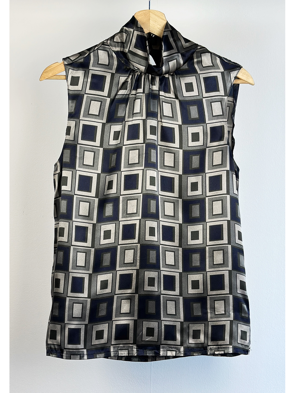 Top vintage con cuello 1