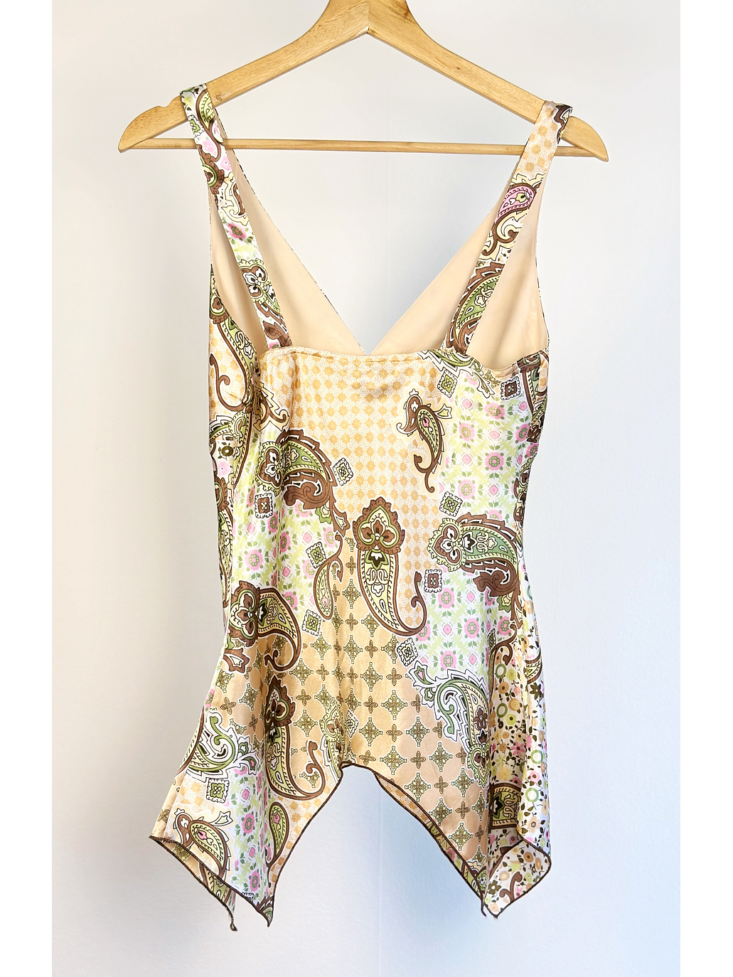 Top vintage satinado 3