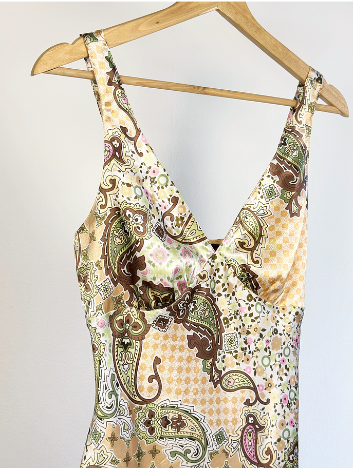 Top vintage satinado 4