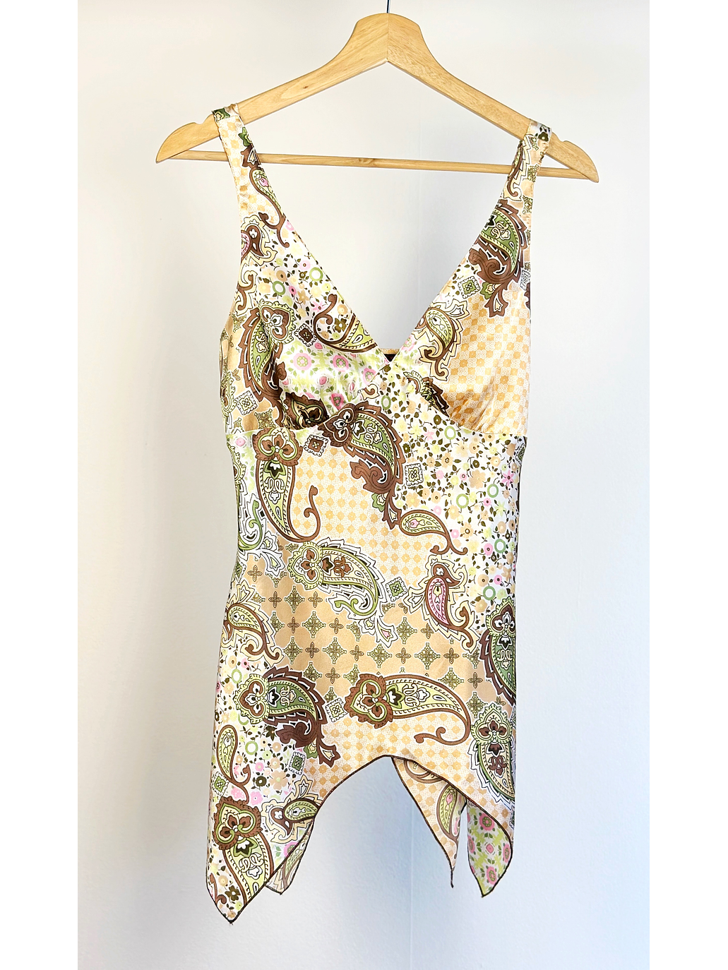 Top vintage satinado 1