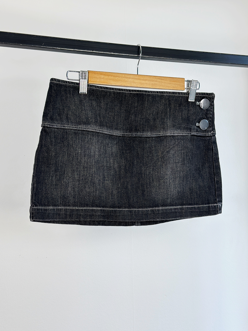 Falda mini de mezclilla vintage  1