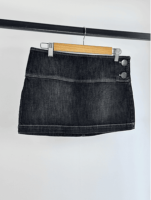 Falda mini de mezclilla vintage 