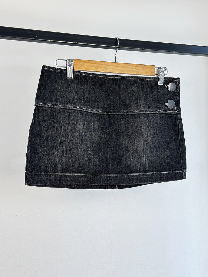 Falda mini de mezclilla vintage  1