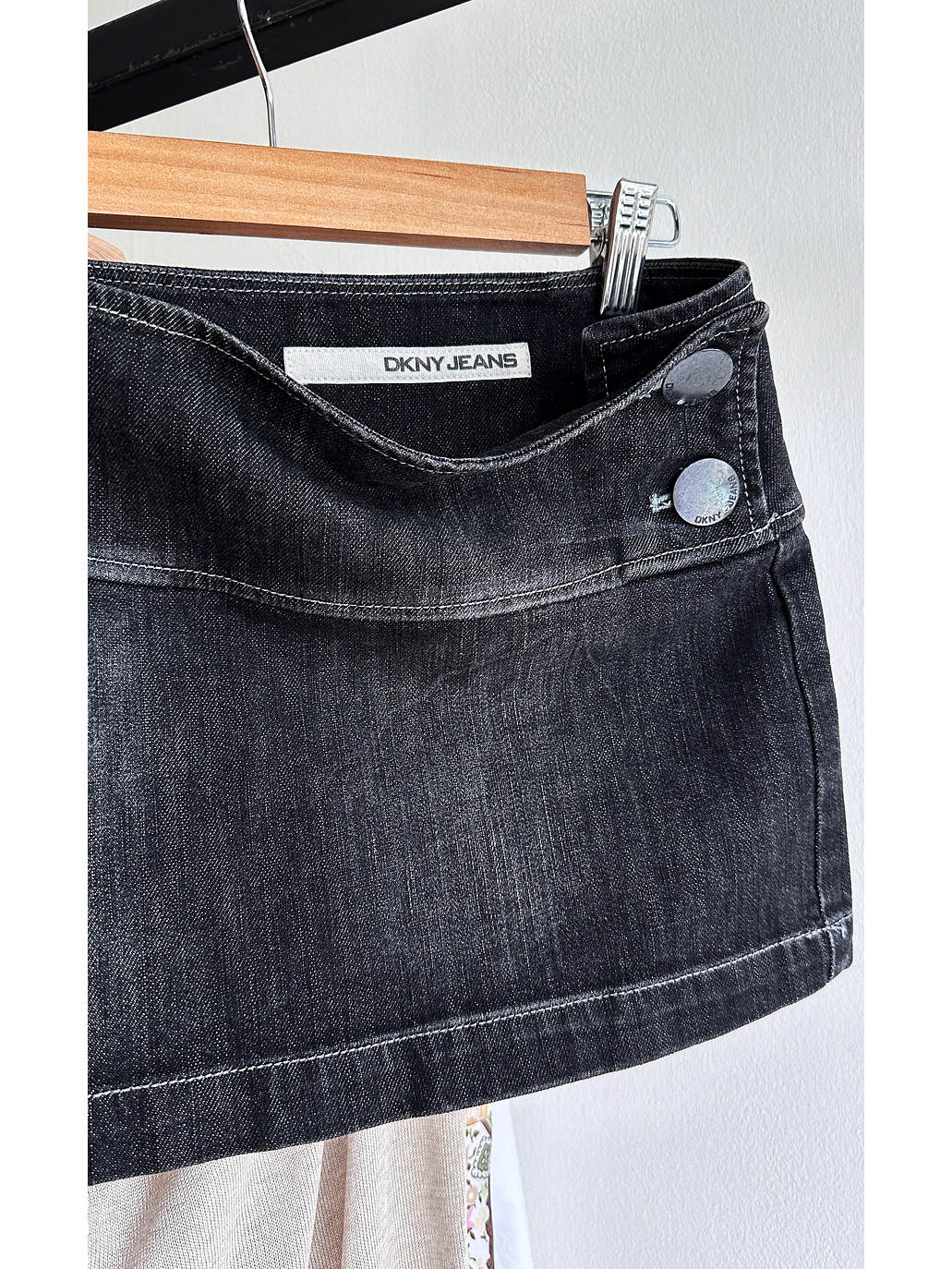 Falda mini de mezclilla vintage  2