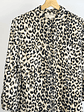 Camisa de lino animal print - Miniatura 2