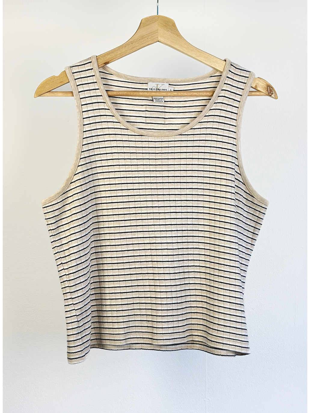 Top algodón rayado 1