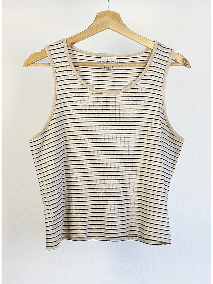 Top algodón rayado 1