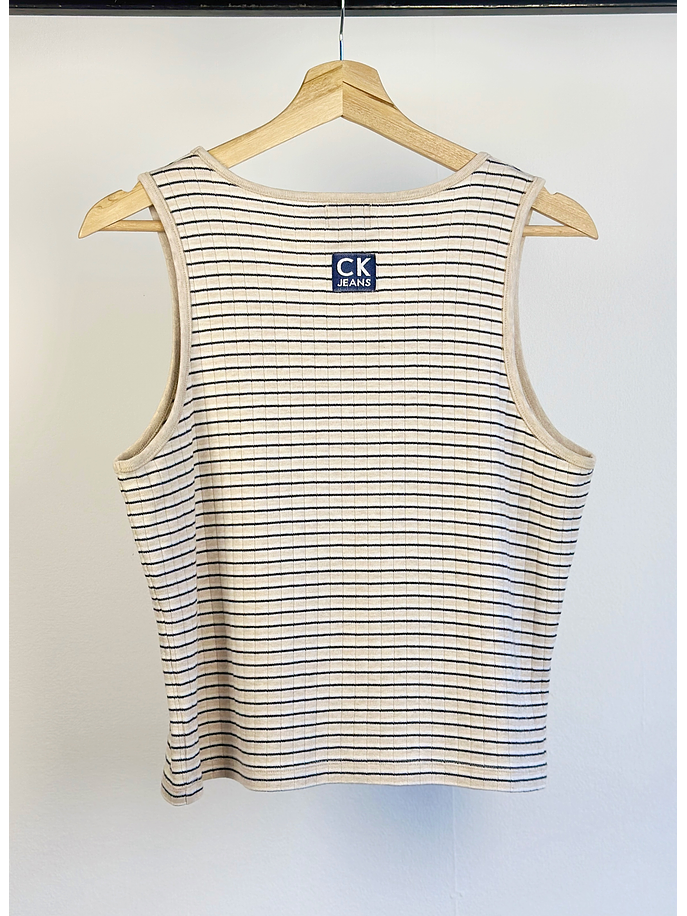 Top algodón rayado 2