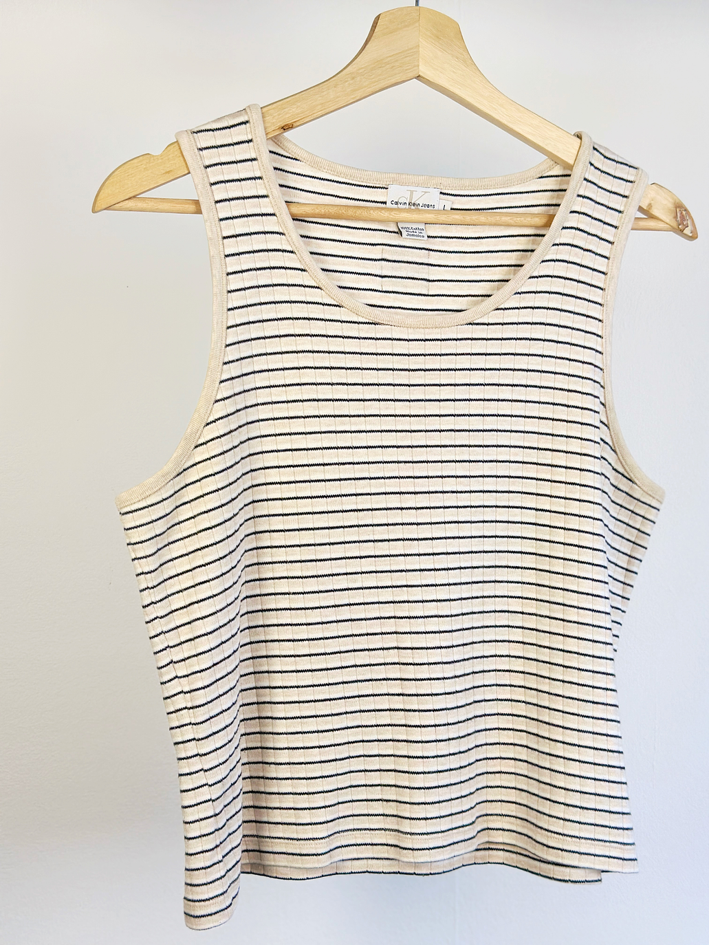 Top algodón rayado 3