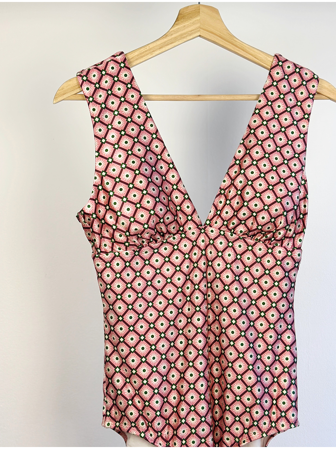 Traje de baño estampado 4