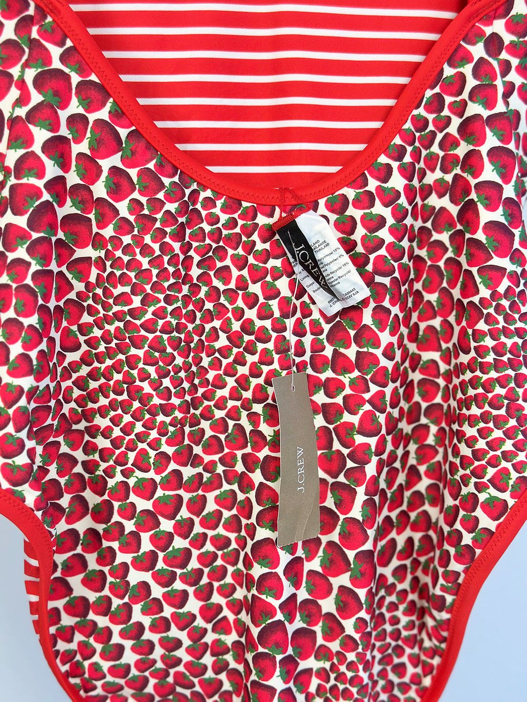 Traje de baño estampado frutal  4