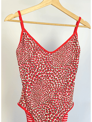 Traje de baño estampado frutal 