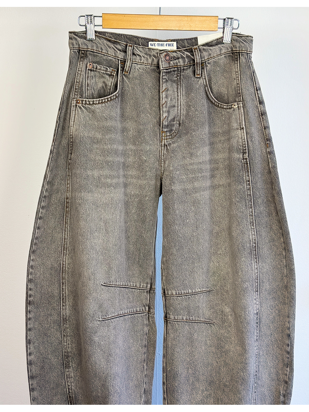 Jeans gris balloon  2