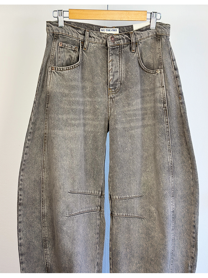 Jeans gris balloon  2