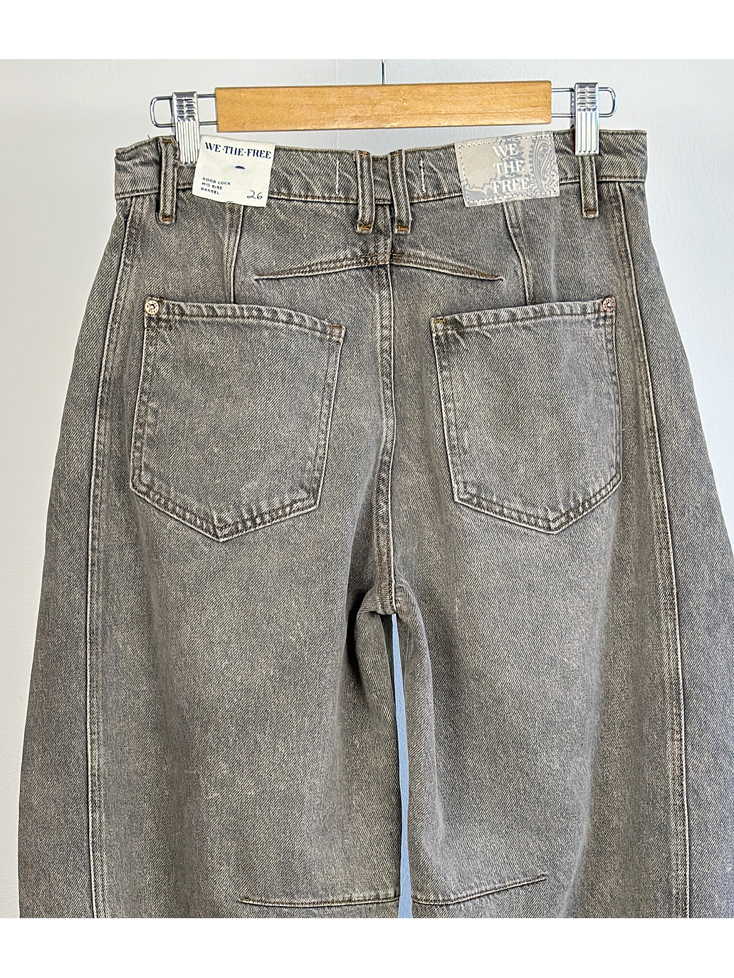 Jeans gris balloon  4