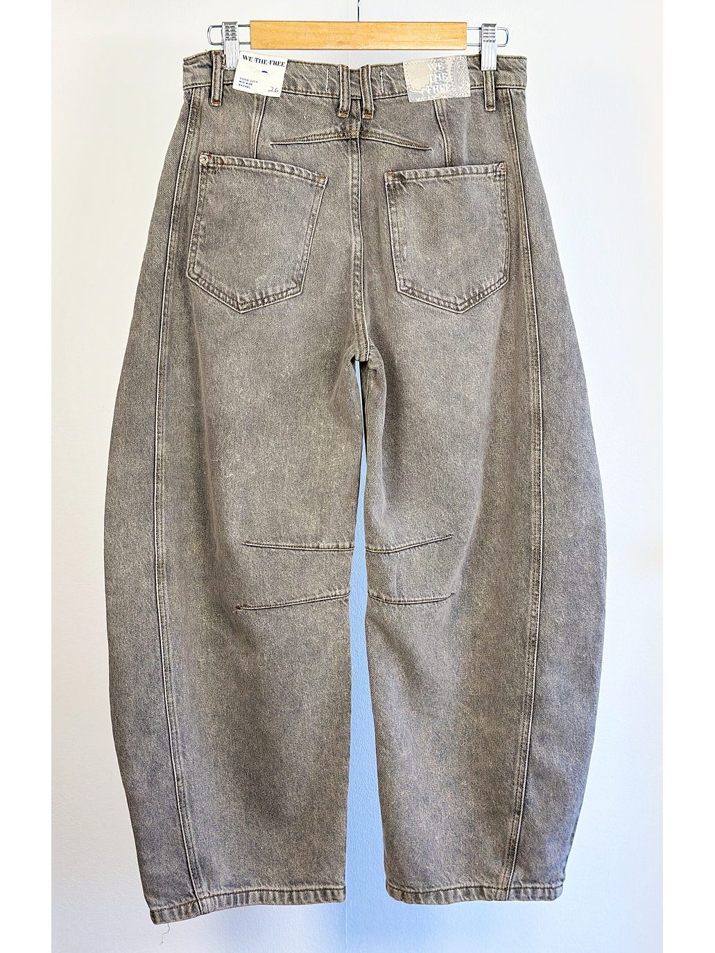 Jeans gris balloon  3