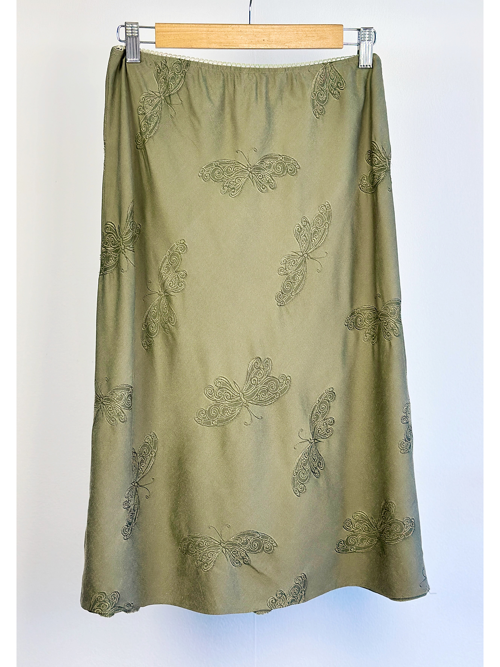 Falda verde vintage 1