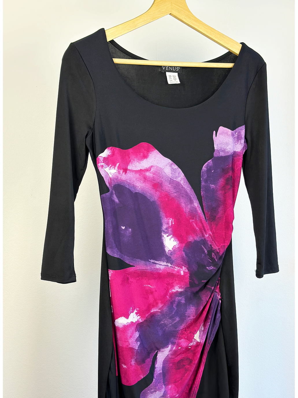 Vestido flor elasticado 2