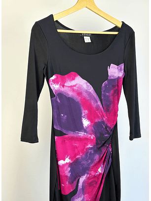 Vestido flor elasticado