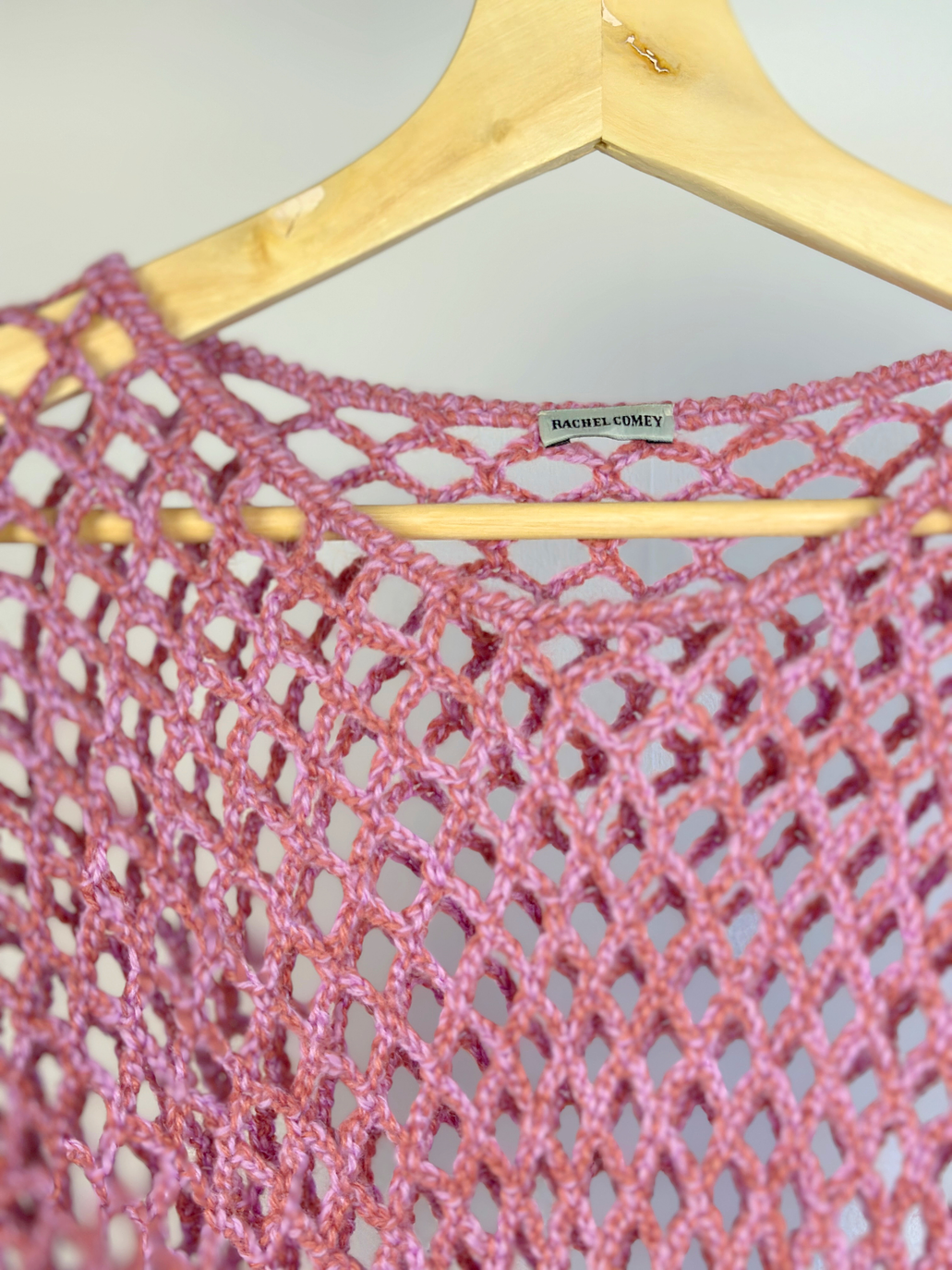 Top rosado tejido  2