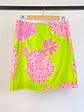 Falda verde floreada - Miniatura 2