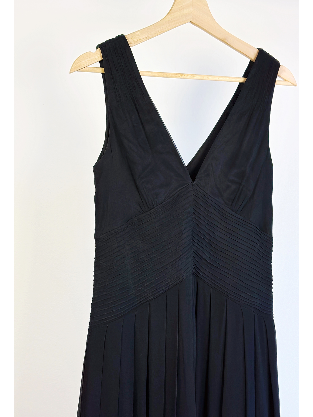 Vestido de seda negro 2