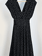Vestido negro puntos  - Miniatura 1