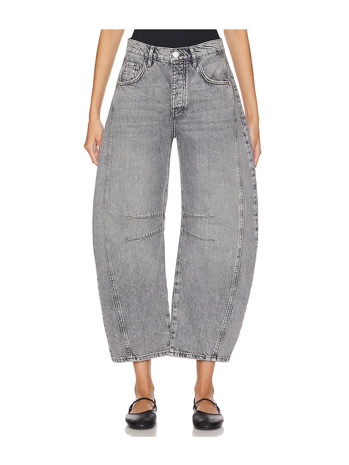 Jeans gris balloon  6