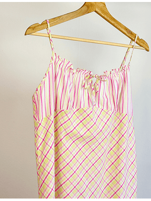 Vestido algodón tirantes