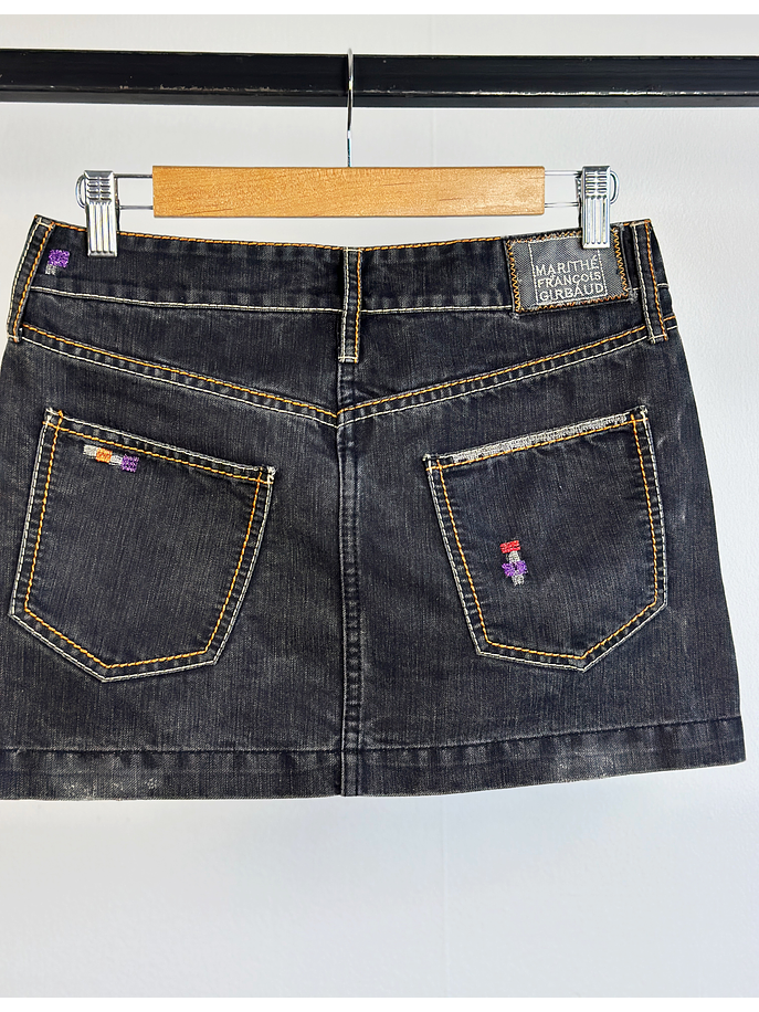 Falda mezclilla vintage  4