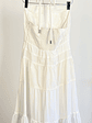 Vestido blanco halter - Miniatura 4