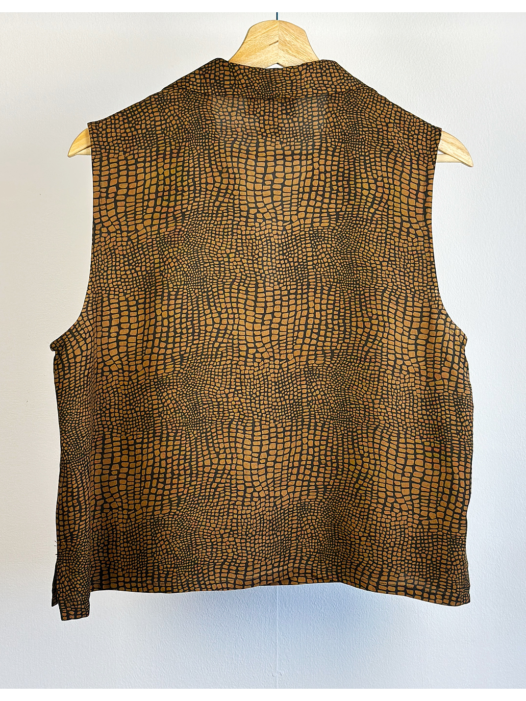 Top animal print seda  3