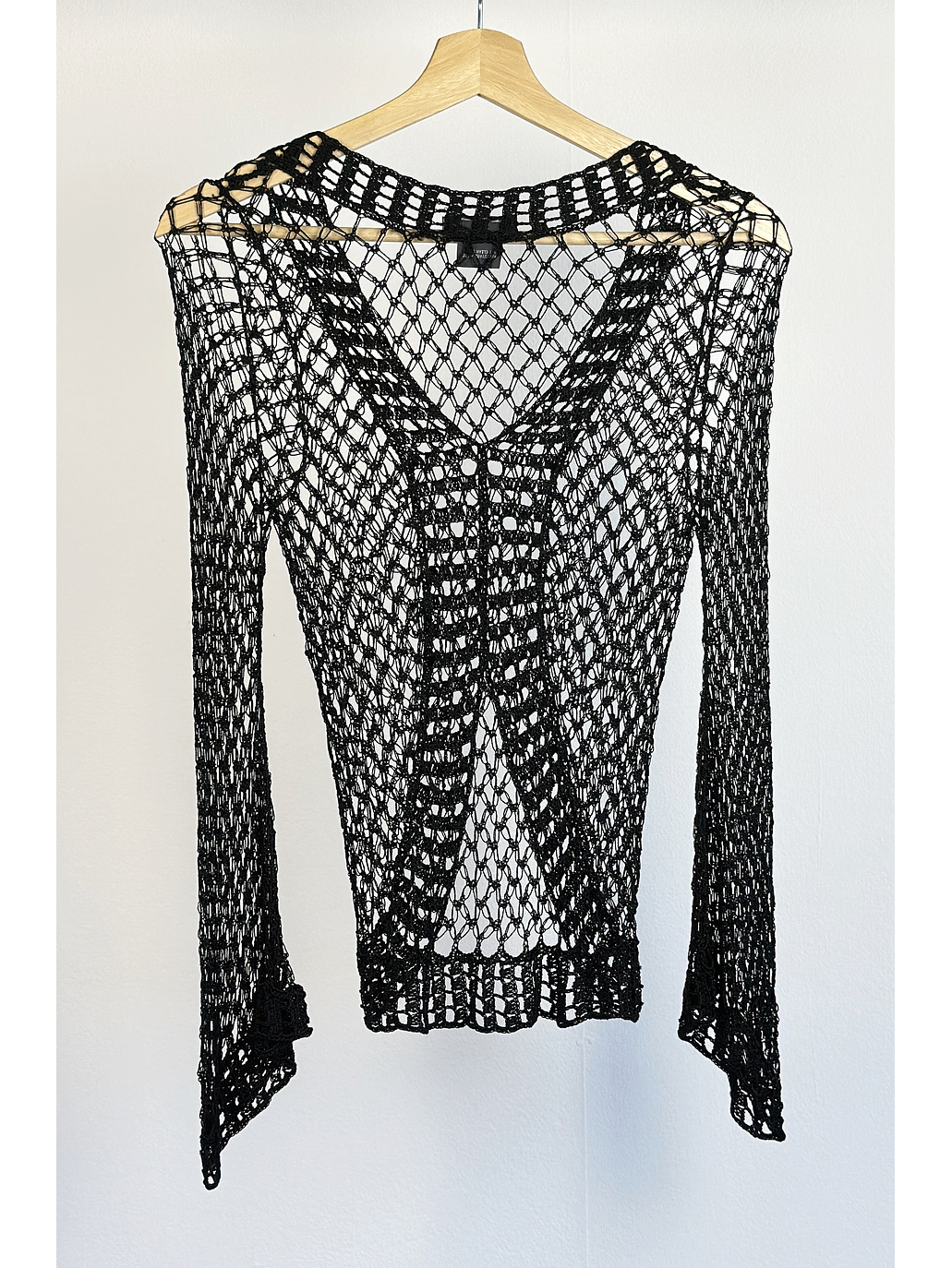 Top tejido negro 4