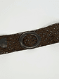  Cinturón café tejido - Miniatura 2
