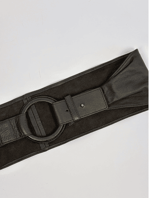 Cinturón café cuero