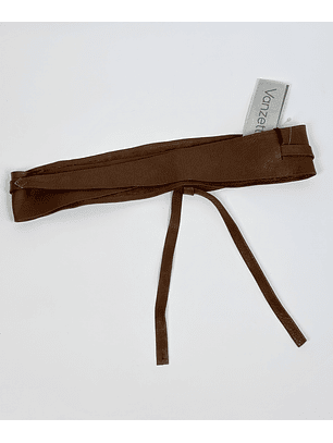 Cinturón café de cuero