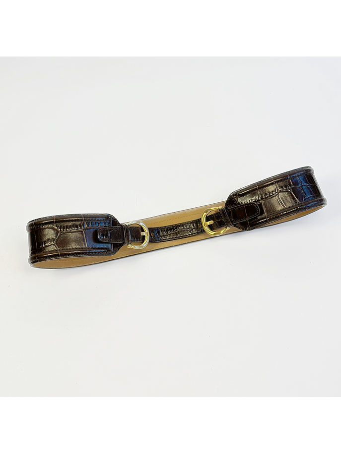 Cinturón de cuero café 1