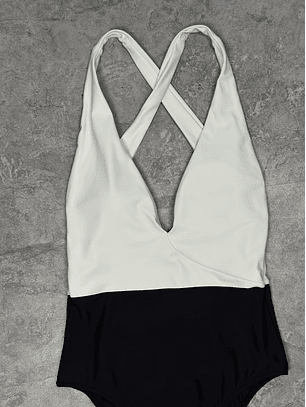Bañador bicolor